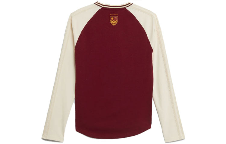 adidas x Wales Bonner Long Sleeves T-Shirt 'Wine Red' HC1651
