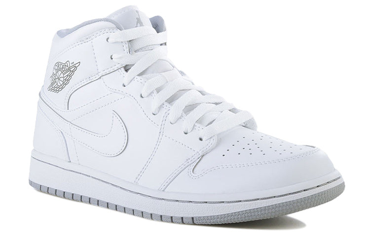 Air Jordan 1 Mid 'White Wolf Grey' 554724-112