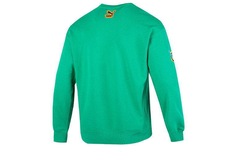 PUMA Classics Street Sport Crewneck Sweatshirt 'Green' 539968-36
