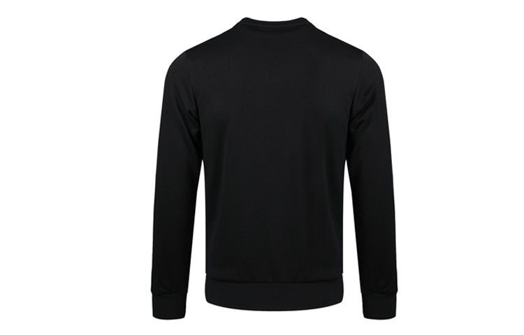 adidas E PLN CREW FT Knitted Hooded Shirt Sweater Men Black DU0395