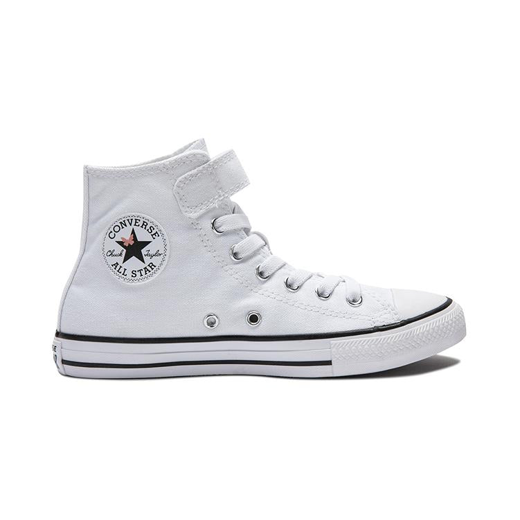(PS) Converse Chuck Taylor All Star Easy-On Butterflies 'White Pink Phase Grape Fizz' A07424C