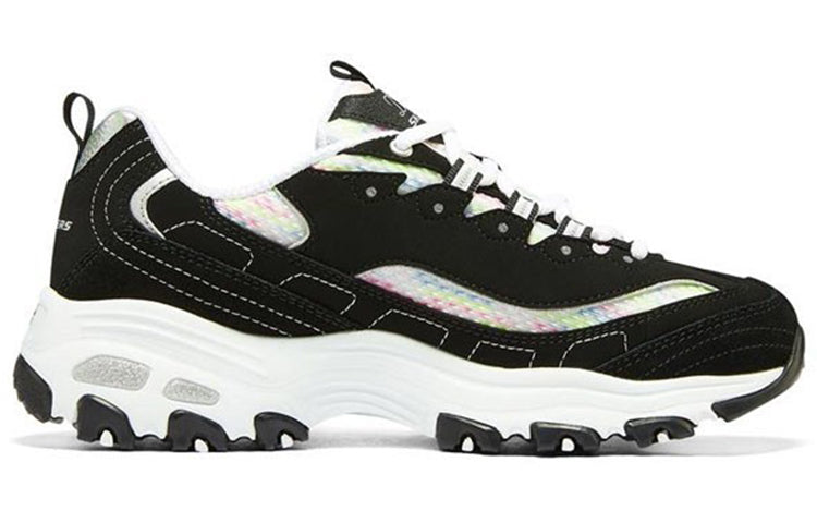 (WMNS) Skechers DLITES 'Black White' 149788-BKW