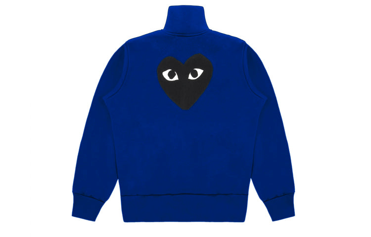 COMME des GARCONS PLAY Big Black Heart Track Jacket 'Blue' AZ-T256-051-2