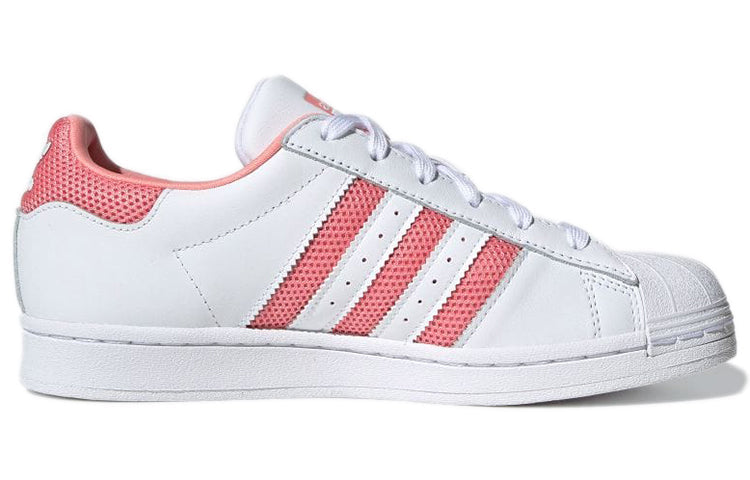 (WMNS) adidas Originals Superstar 'Pink White' H03895