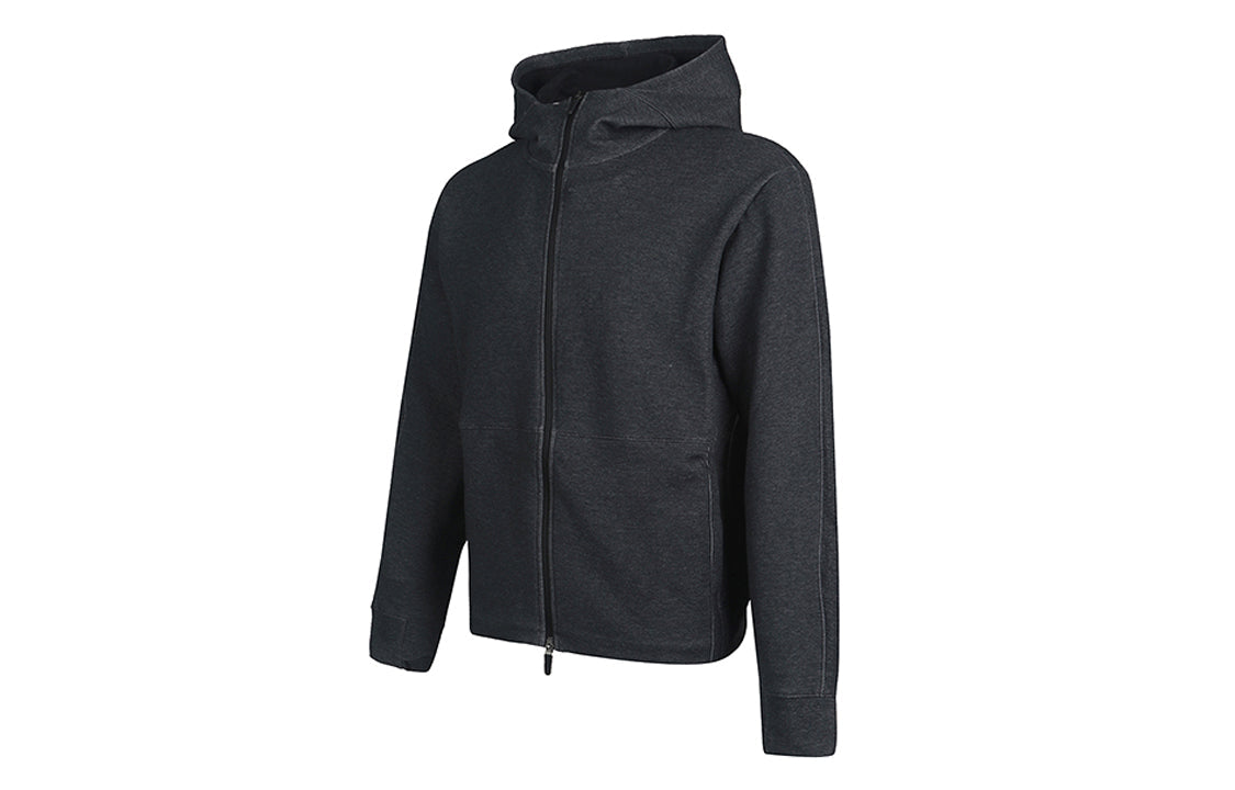 Nike Yoga Full Cardigan Training Hooded Jacket Men's Black CU6261-010
