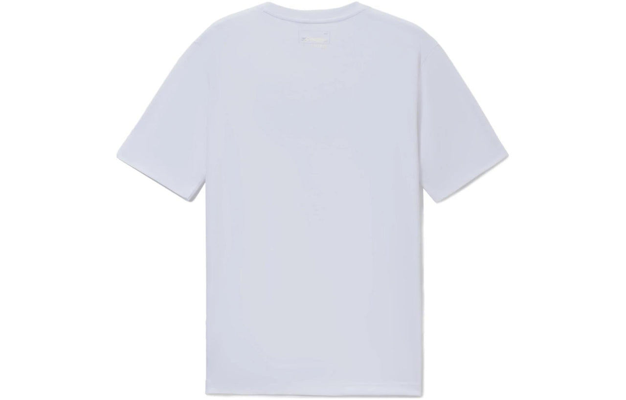 Li-Ning Hoops Graphic T-shirt 'White' AHSSD65-1