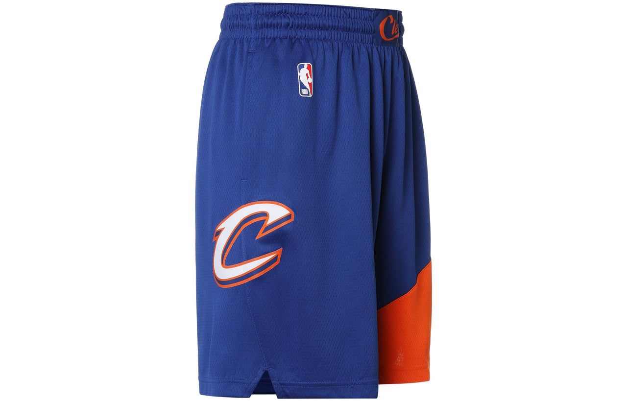 Nike MENS NBA Cleveland Cavaliers Swingman CE Shorts Blue/Orange 912088-495