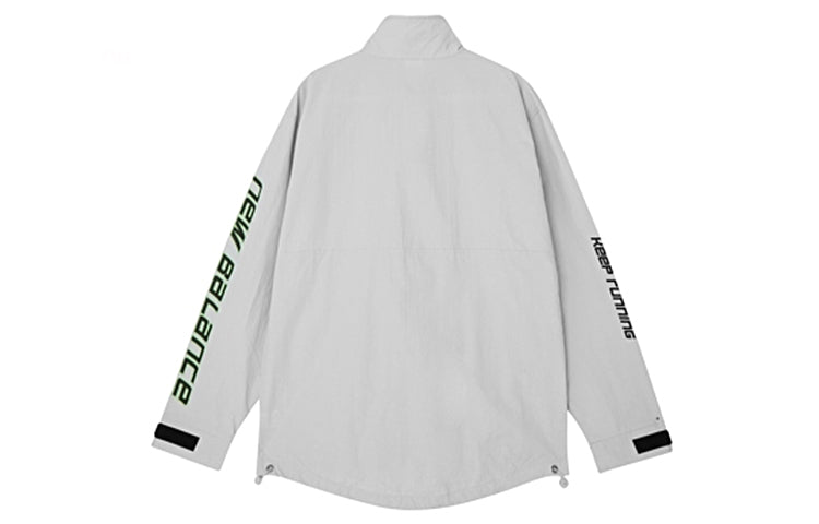 New Balance Keep Running Sweatshirt 'White' AMJ03321-LAN