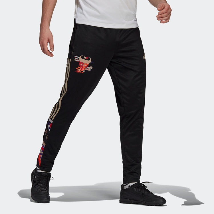 adidas Tiro Wrm Pntcny Soccer/Football Training Casual Sports Long Pants Black GT6652