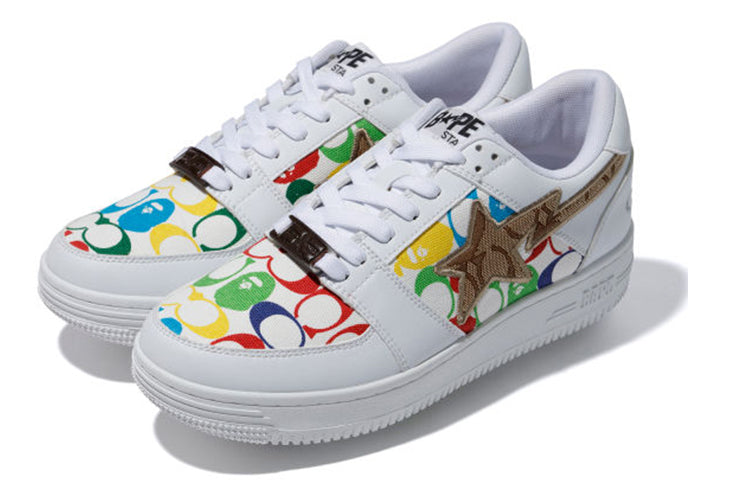 A Bathing Bape Sta x Coach 1G23-191-902WHT