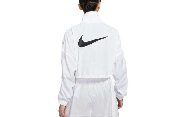 (WMNS) Nike Sportswear Swoosh Jacket White CJ3774-100