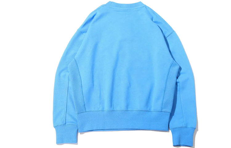 Men's Nike Sportswear Solid Color Large Logo Casual Round Neck Pullover Blue DO8892-412