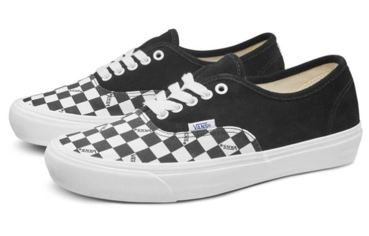 Vans OG Authentic LX 'Black Checkerboard Toe' VN0A45JJVQA