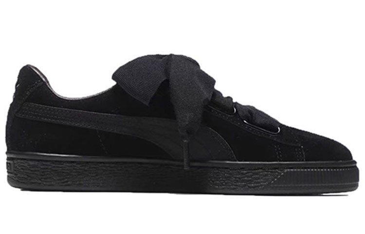 (WMNS) PUMA Suede Heart Ep PUMA 'Black/Metallic Beige' 366922-01