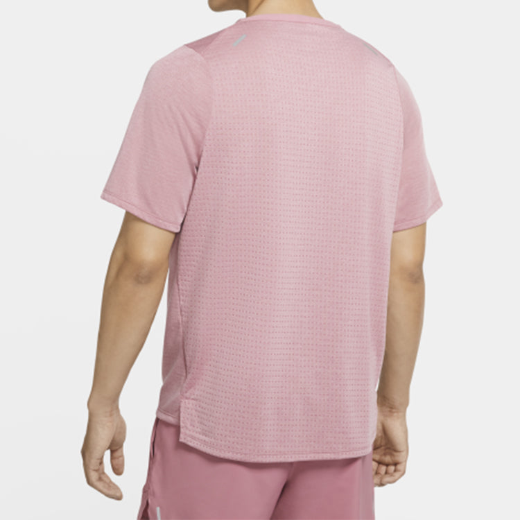 Nike Rise 365 Sports Running Short Sleeve Red Light red CJ5421-614