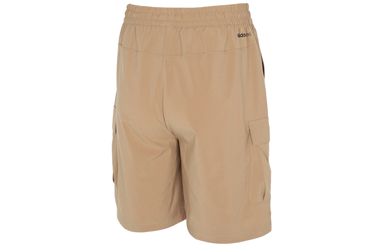 adidas neo Casual Sports Woven Cargo Shorts Khaki H61989