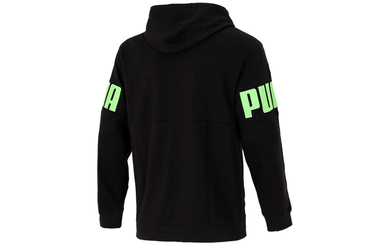 PUMA Logo Printing Sports Breathable Black 847723-51