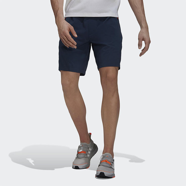 adidas Th Short Wv Id Belt Sports Shorts Navy Blue GU1746