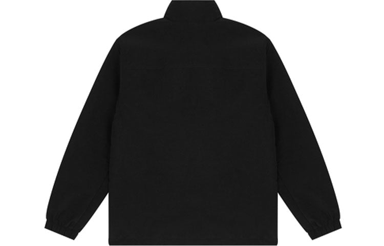 New Balance Men's New Balance Fleece Lined Stay Warm Woven Sports Jacket Black AMJ21357-BK