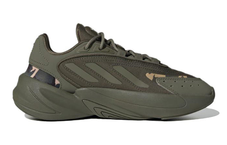 (GS) adidas Ozelia 'Olive Strata Camo' HQ1607