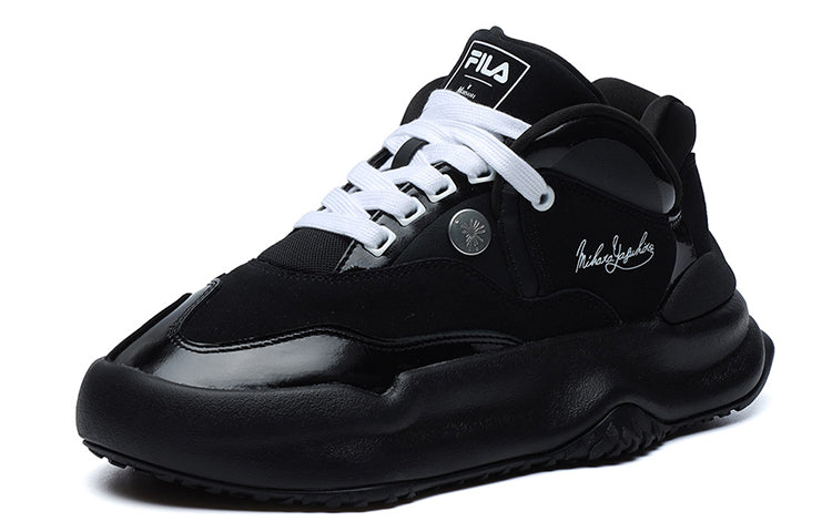 (WMNS) FILA Fashion Sneakers Low-Top Running Shoes Black F12W144139FBK