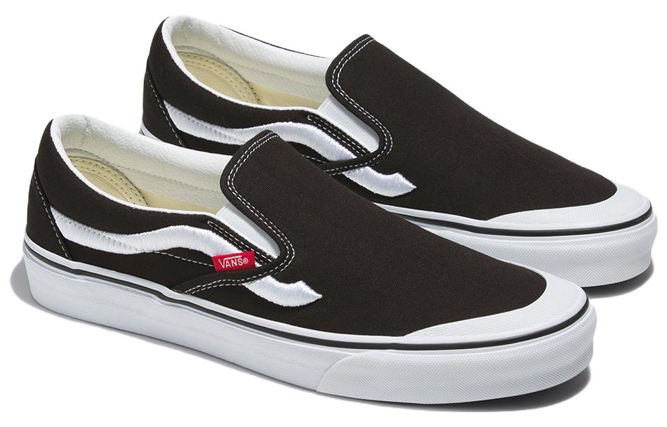 Vans Classic Slip-On 138 'Sidestripe Black' VN000BW36BT