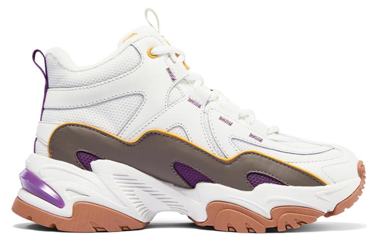 (WMNS) Skechers Stamina Shoes 'White Purple' 168021-WMLT