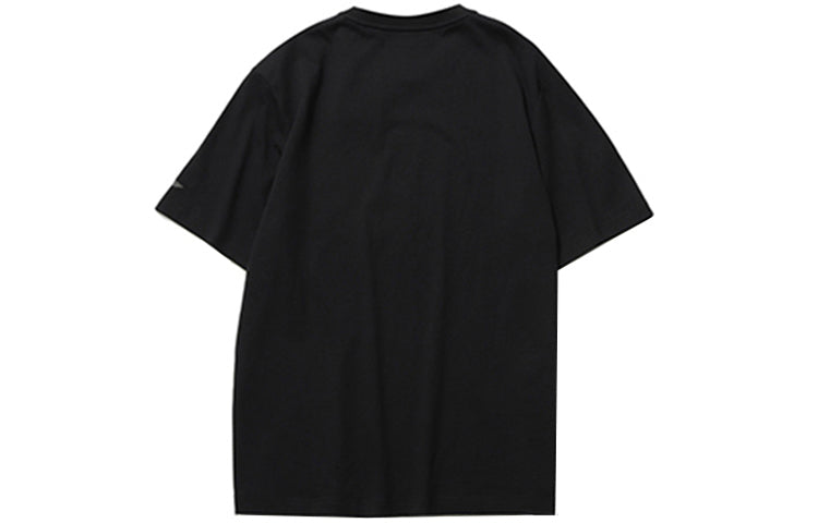 Li-Ning Hoops Graphic Loose Fit T-shirt 'Black' AHSR405-2