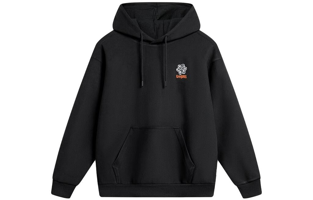 Li-Ning Chinese Culture Graphic Hoodie 'Black' AWDT899-3