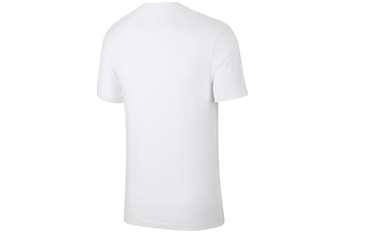 Nike Sportswear Alphabet Printing Short Sleeve White BV7531-100