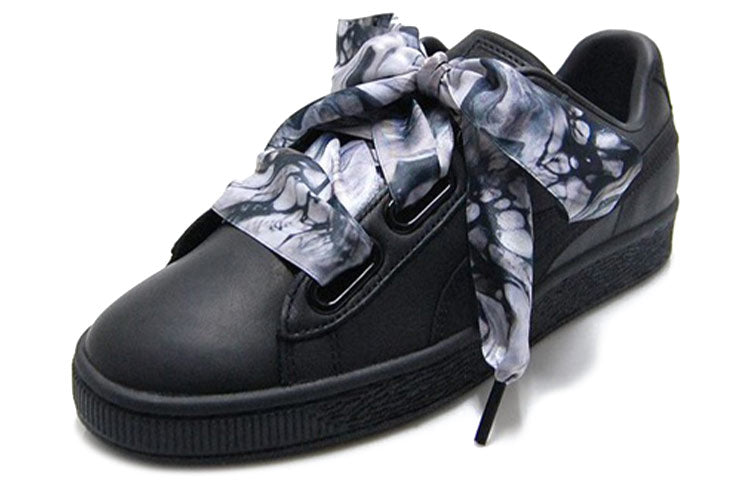 (WMNS) PUMA Basket Heart Mimicry 'Black' 367028-02