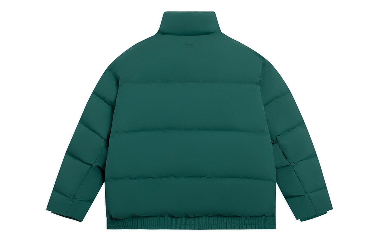 Li-Ning Logo Down Jacket 'Green' AYMS387-4