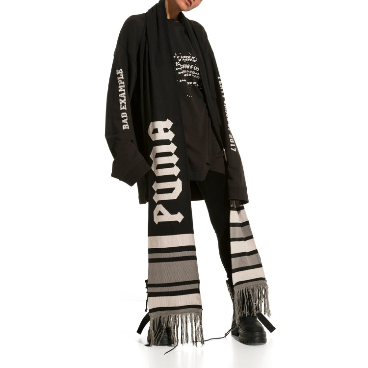 (WMNS) PUMA X Rihanna Fenty Long Sleeve Crew Neck 'Black' 575871-01