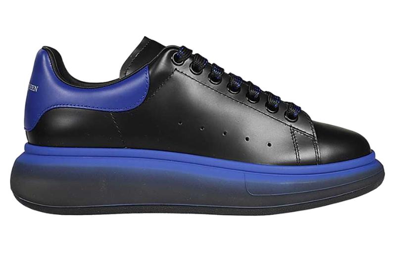 Alexander McQueen Oversized Sneakers 'Black Blue' 757709WIE878712