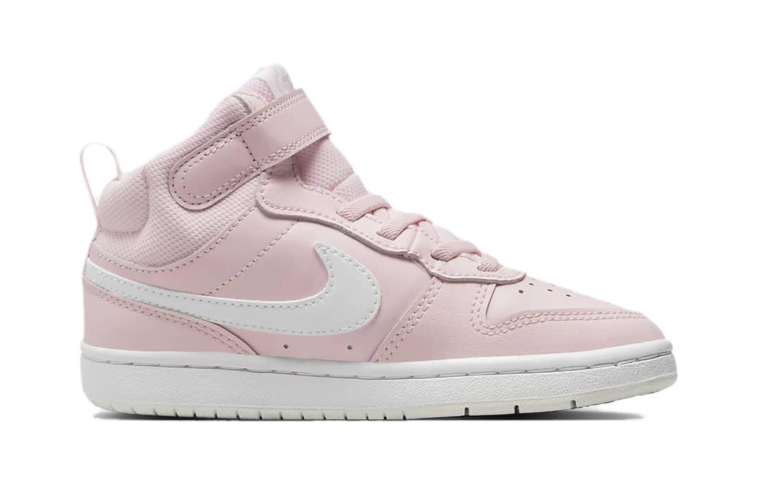 (PS) Nike Court Borough Mid 2'Pearl Pink White' CD7783-601