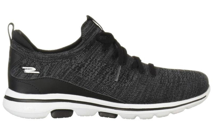 (WMNS) Skechers Go Walk 5 'Black White' 15925-BKW
