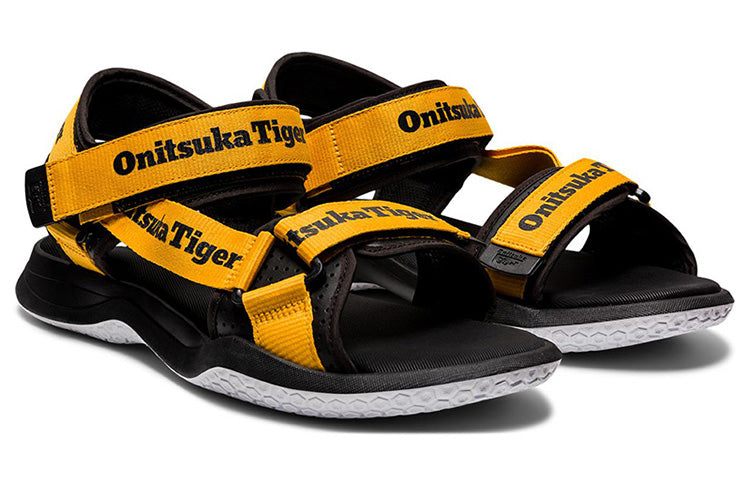 Onitsuka Tiger Ohbori Strap Sandals 'Tiger Yellow Black' 1183B305-750