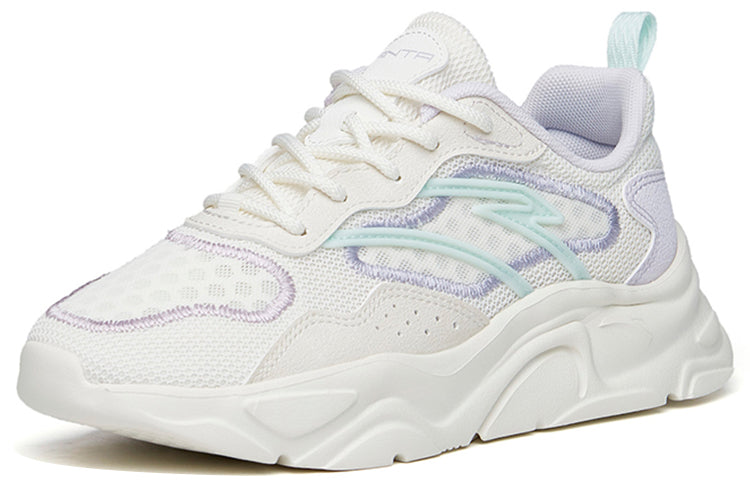 (WMNS) ANTA Life Series Sneakers 'White Purple Blue' 122228891-3