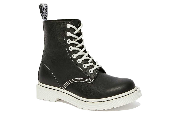 (WMNS) Dr. Martens 1460 Pascal Boots 'Virginia - Black White' 25817001