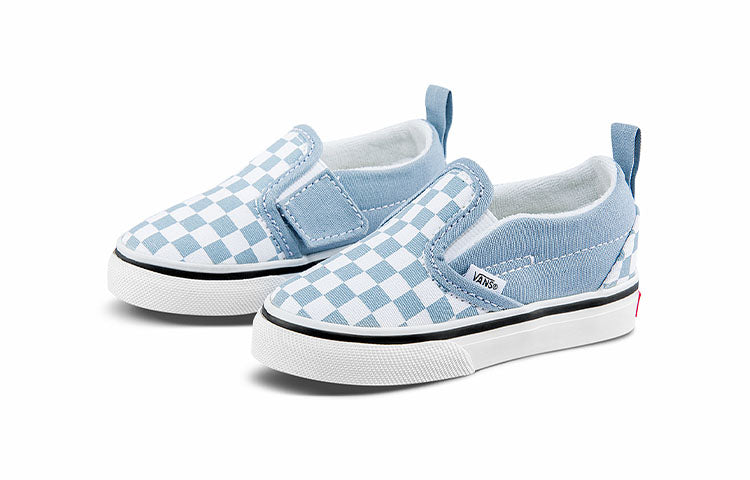 Vans Slip-On Low Tops Casual Skateboarding Shoes Blue VN0A5EFKBD2