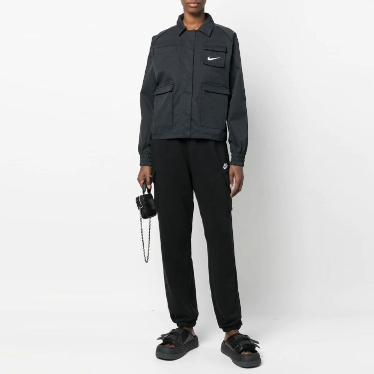 Nike Sportswear Club Fleece Cargo Sweatpants 'Black' DQ5196-010