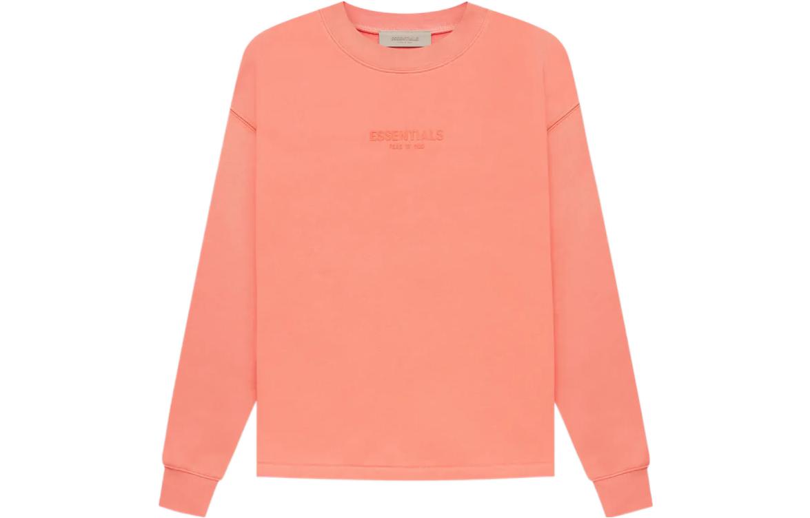 Fear of God Essentials FW22 Relaxed Crewneck Coral FOG-FW22-096