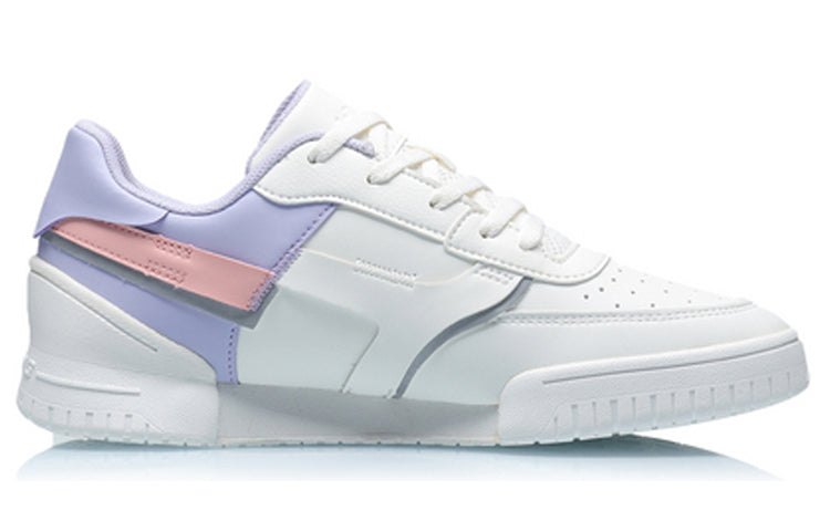 (WMNS) Li-Ning Sport Leisure 'White Purple Pink' AGCQ366-2