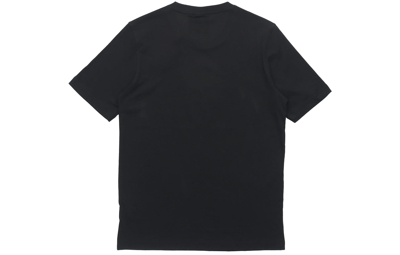 adidas originals Trefoil Holo T Casual Sports Round Neck Short Sleeve Black GM3268