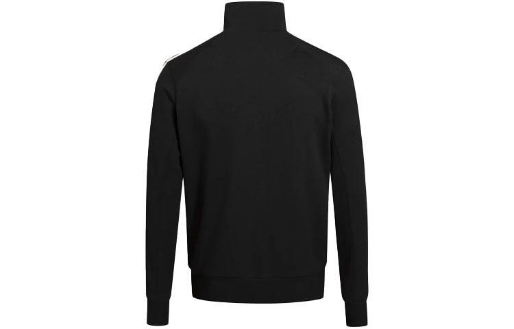 Y-3 SS21 Solid Color Stripe Sports Zipper Jacket Black H16347