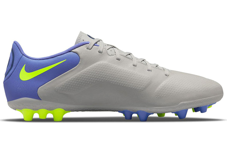 Nike Legend 9 Academy AG Soccer Shoes Grey/Blue DB0627-075