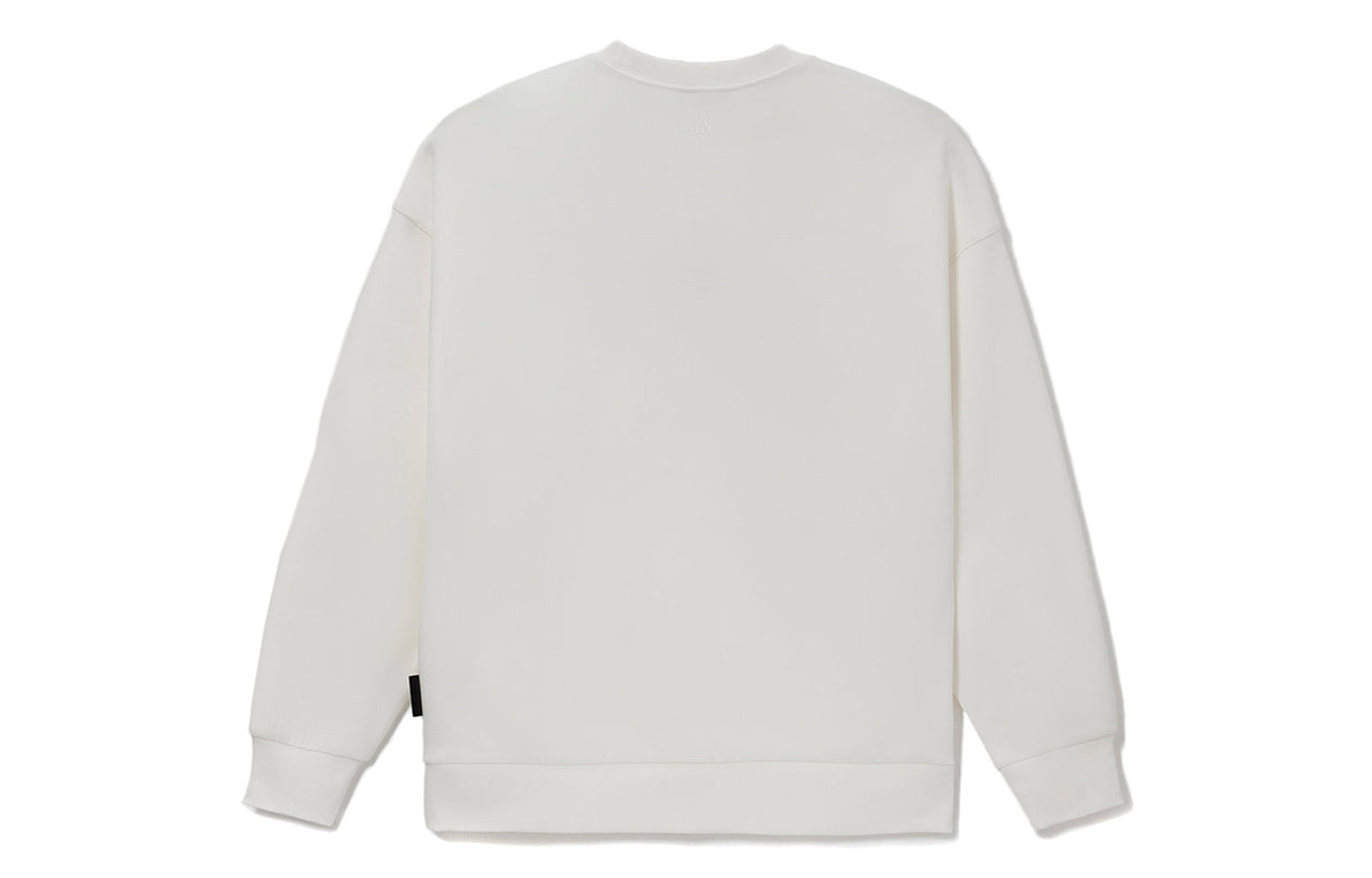 Li-Ning x JASON WU Counterflow Graphic Sweatshirt 'Beige' AWDRH08-1