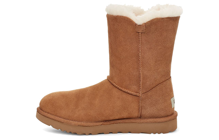 (WMNS) UGG Lillian Pom Pom 'Brown' 1119050-CHE
