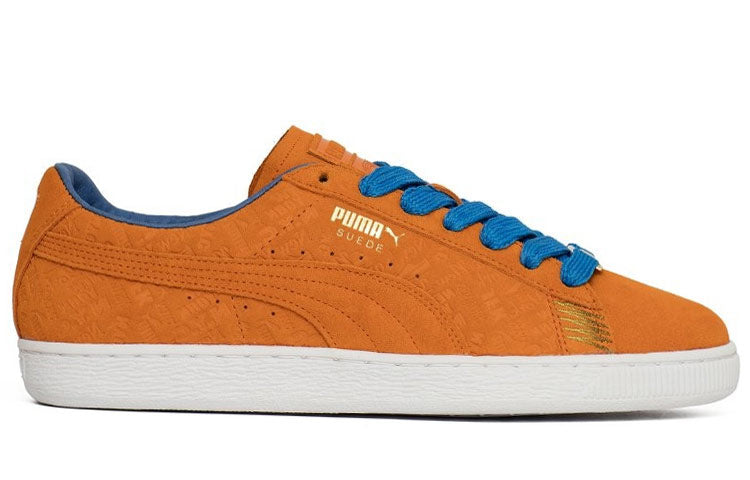 PUMA Suede Classic Nyc Casual Shoes Orange/Blue 366293-01