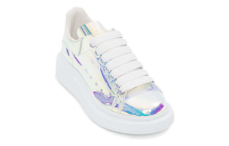 (WMNS) Alexander McQueen Oversized Sneaker 'White Multicolour' 558944W4LF28446